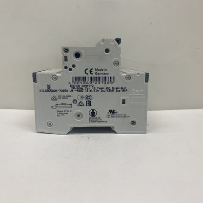 Siemens 5SY6432-7 32A 400V 4 Pole MCB DIN Rail Overload Protection