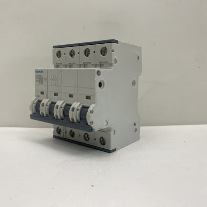 Siemens 5SY6463-7 4P 63A 400V Industrial Mini Circuit Breaker DIN Rail Compact