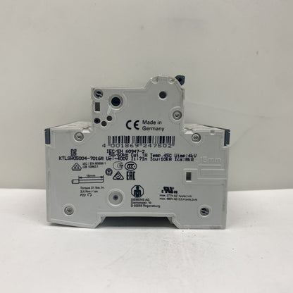 Siemens 5SY6463-7 4P 63A 400V Industrial Mini Circuit Breaker DIN Rail Compact