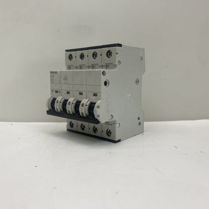 Siemens 5SY64 4 Pole MCB 32A 400V Industrial Circuit Breaker DIN Rail