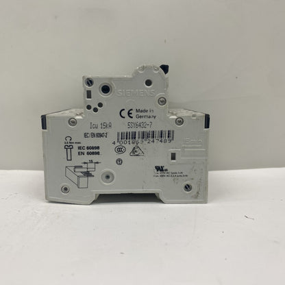 Siemens 5SY64 4 Pole MCB 32A 400V Industrial Circuit Breaker DIN Rail
