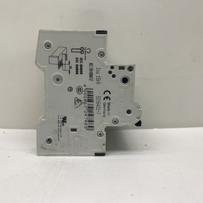 Siemens 5SY64 4 Pole MCB 32A 400V Industrial Circuit Breaker DIN Rail