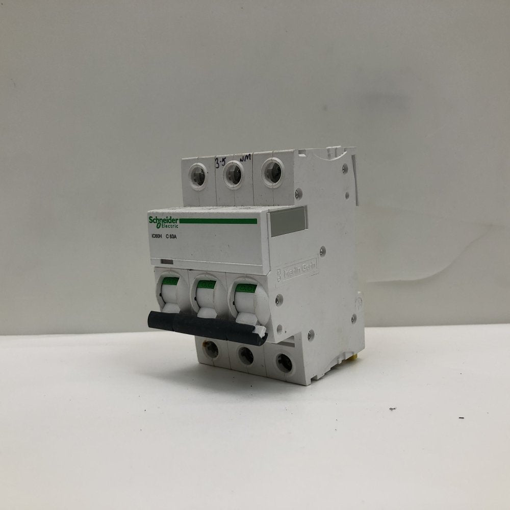 Schneider Electric iC60H C63A 3P 63A 415V 50Hz Industrial MCB
