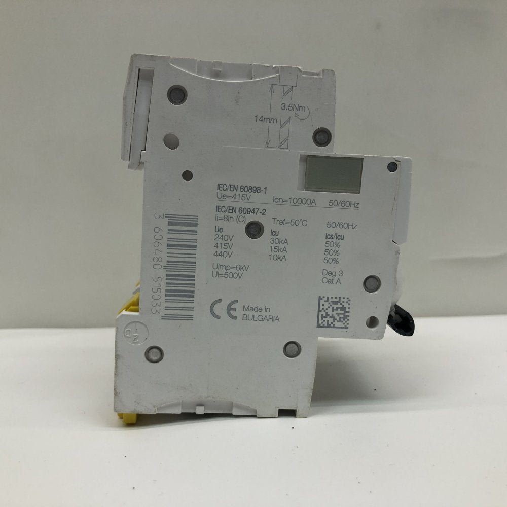 Schneider Electric iC60H C63A 3P 63A 415V 50Hz Industrial MCB