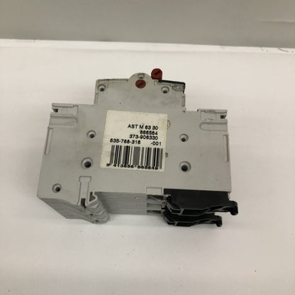GE AST M Industrial 63A 3 Pole 415V MCB DIN Rail Twin Pack New