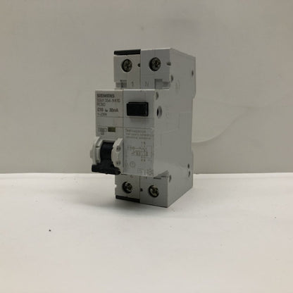 Siemens RCBO 5SU1 354-1KK10 230V 10A 30mA DIN Rail Compact Germany