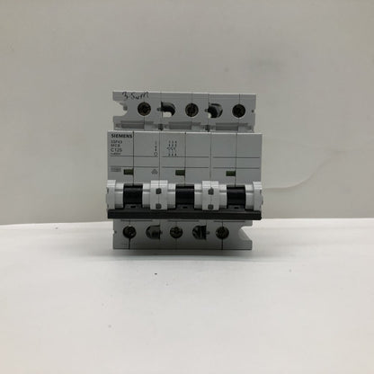 Siemens 5SP43 3P C125 400V Circuit Breaker Industrial DIN Rail Mount