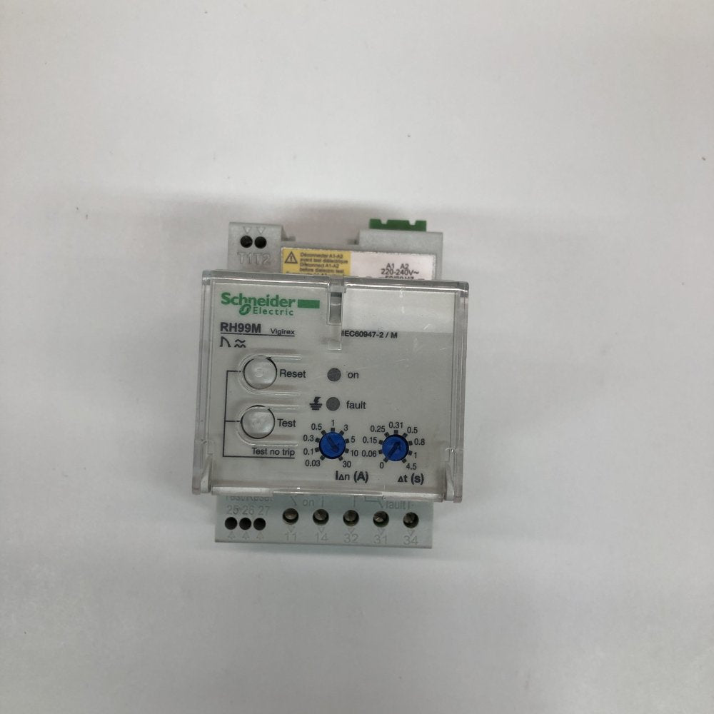 Schneider RH99M Relay 230VAC Industrial DIN Rail High Sensitivity