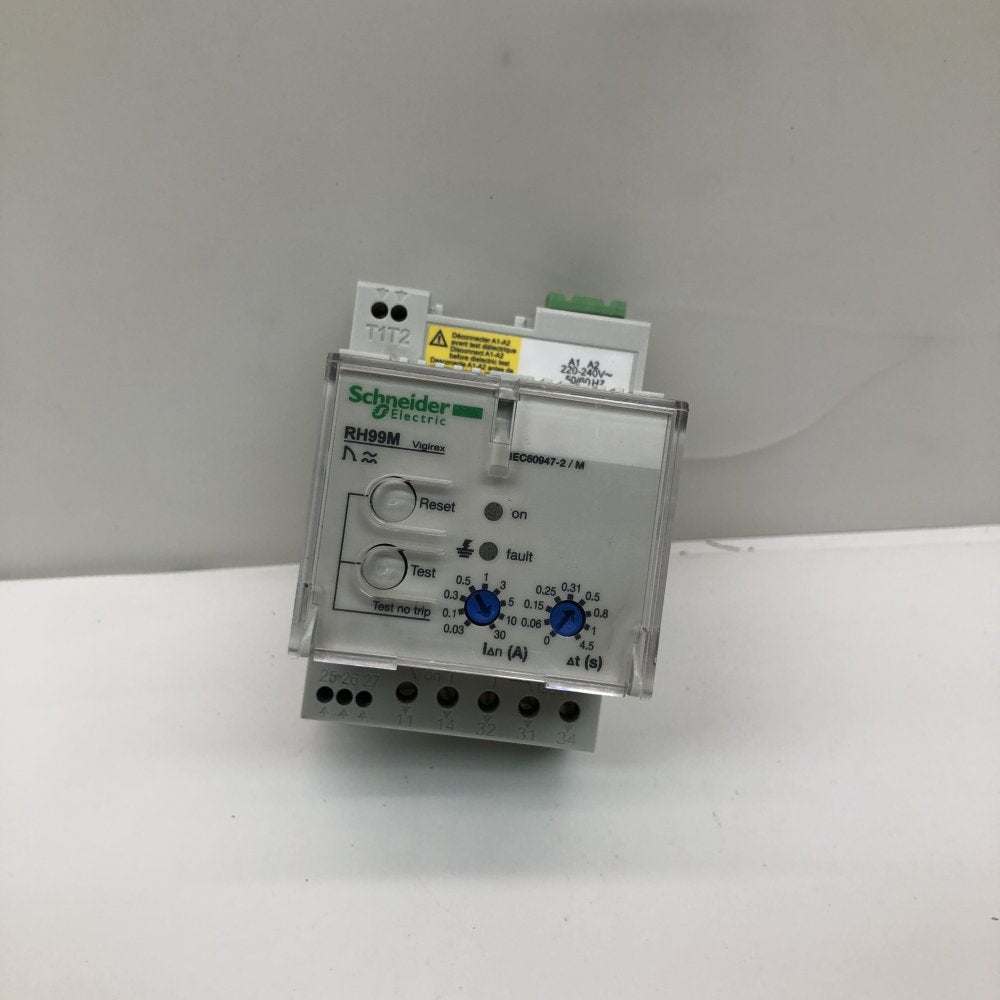 Schneider RH99M Relay 230VAC Industrial DIN Rail High Sensitivity