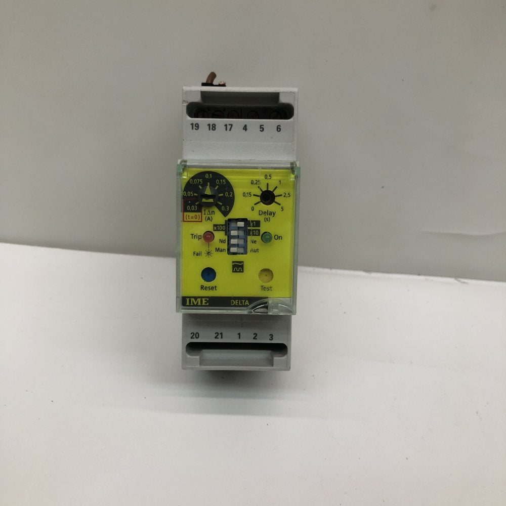 IME DELTA D2-L RD1AF13B 230V Industrial Earth Leakage Relay Robust Italy