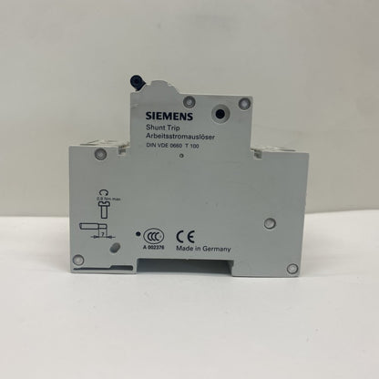 Siemens 5SY62 5ST3030 3P 32A 110-415V Shunt Trip MCB Circuit Breaker