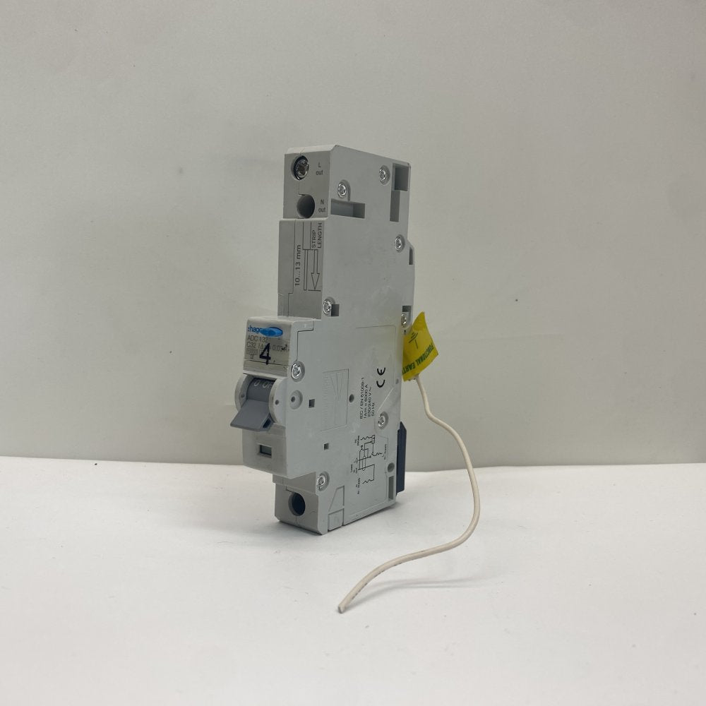 Hager ADC132 32A 30mA Industrial RCBO Breaker DIN Rail 3 Pack