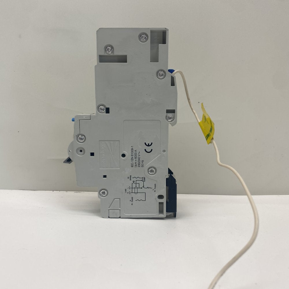 Hager ADC132 32A 30mA Industrial RCBO Breaker DIN Rail 3 Pack