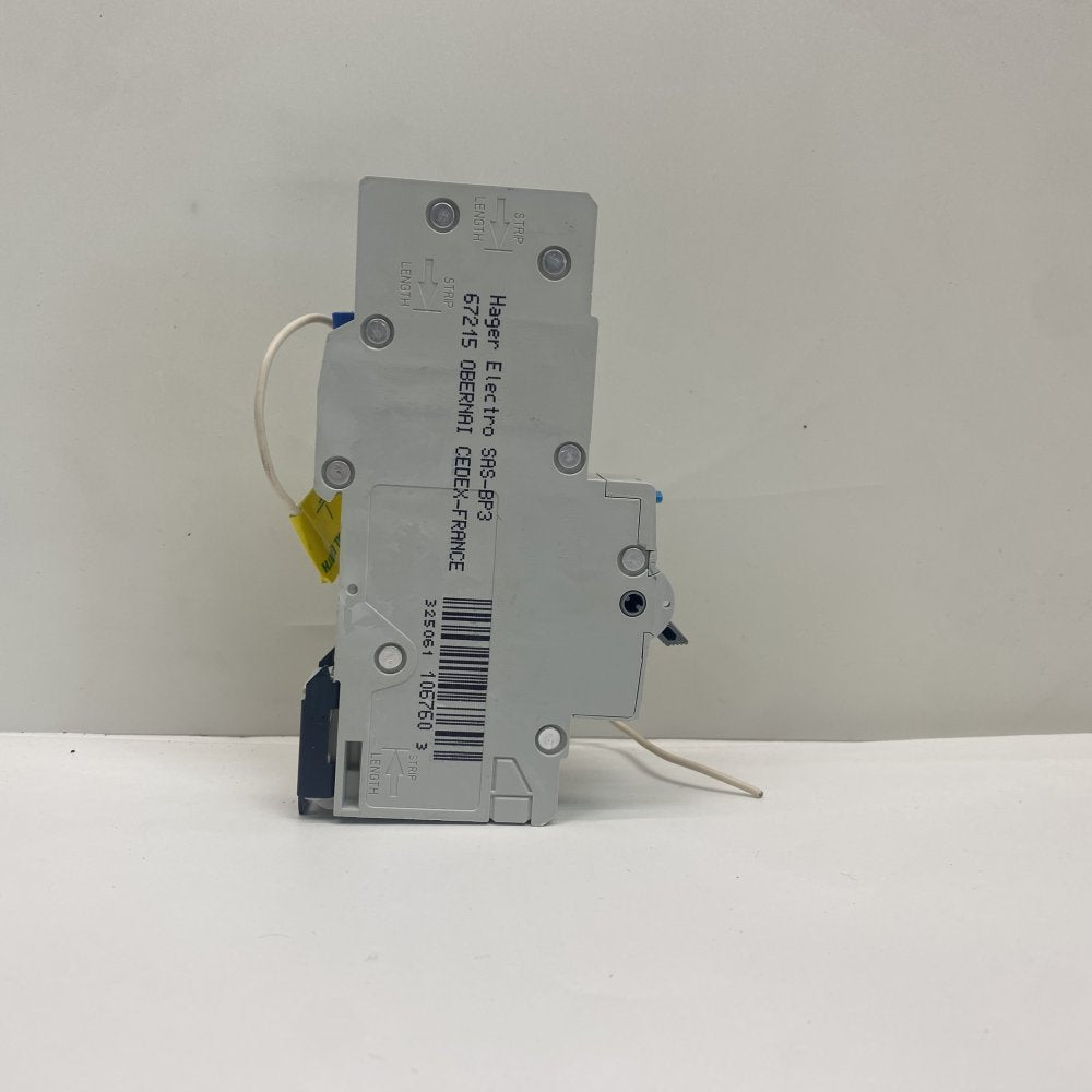 Hager ADC132 32A 30mA Industrial RCBO Breaker DIN Rail 3 Pack