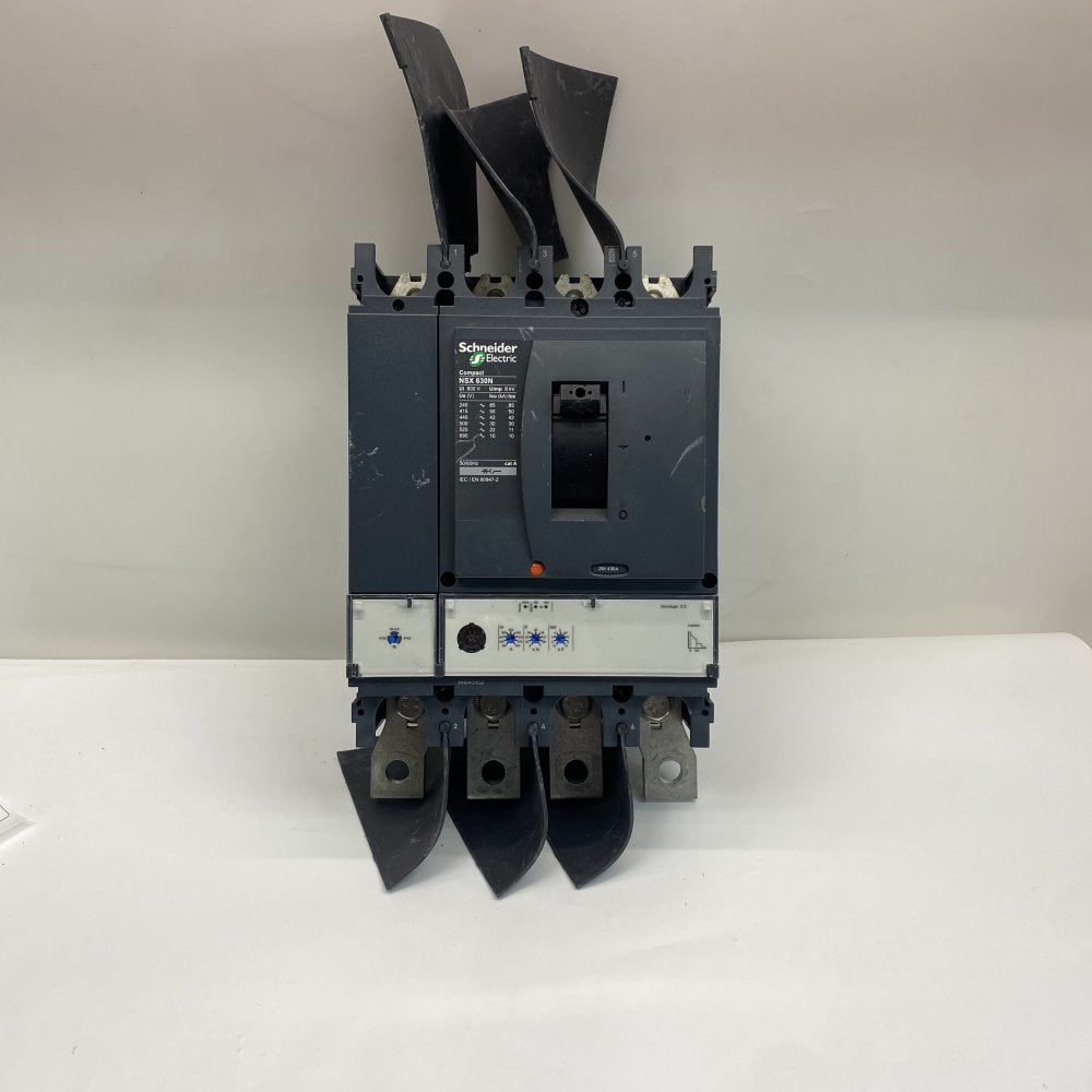 Schneider NSX630N 630A 3P Micrologic Circuit Breaker Industrial
