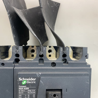 Schneider NSX630N 630A 3P Micrologic Circuit Breaker Industrial