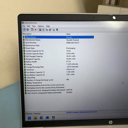 HP ProBook 440 G8 Ultrabook i5 11th Gen 14" FHD HDMI USB-C Silver 1080p