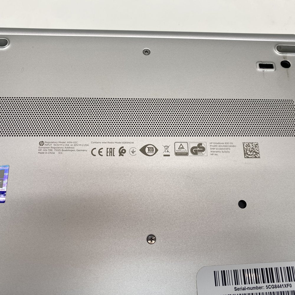 HP EliteBook 830 G5 i5-7300U 8GB 512GB SSD 13.3 FHD Business Laptop (Grade B)