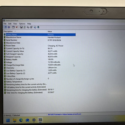 HP EliteBook 830 G5 Intel i5 8GB 512GB SSD FHD Windows 11 Pro Laptop