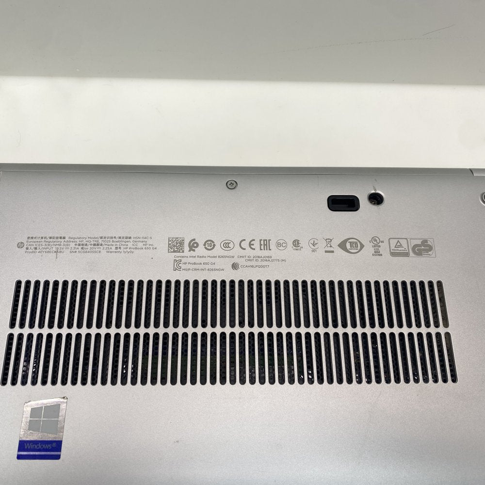 HP ProBook 650 G4 Intel i5 8GB 512GB SSD FHD 15.6 Win11 USB-C Laptop