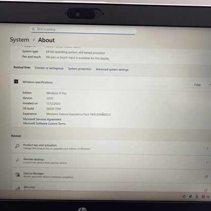 HP ProBook 650 G4 Intel i5 8GB 512GB SSD 15.6in 2018 HDMI USB-C