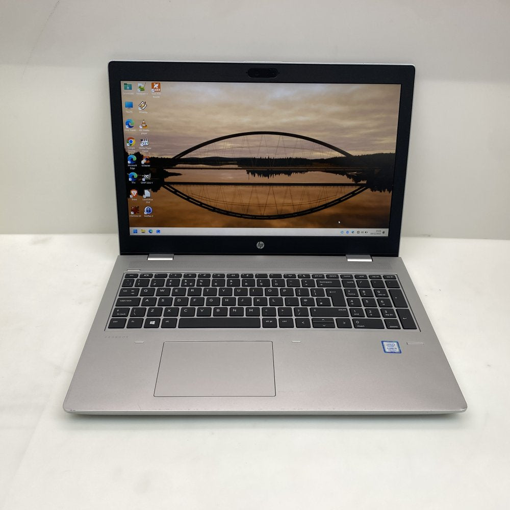 HP ProBook 650 G4 i5 16GB 477GB SSD 1080p USB-C HDMI Ethernet Silver
