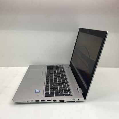 HP ProBook 650 G4 i5 16GB 477GB SSD 1080p USB-C HDMI Ethernet Silver