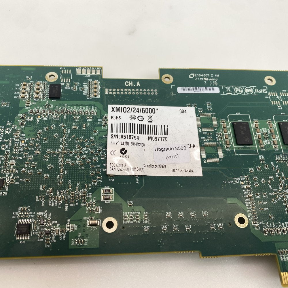 Matrox XMI02 8-Channel SDI IO PCIe Card Broadcast Streaming LowProfile