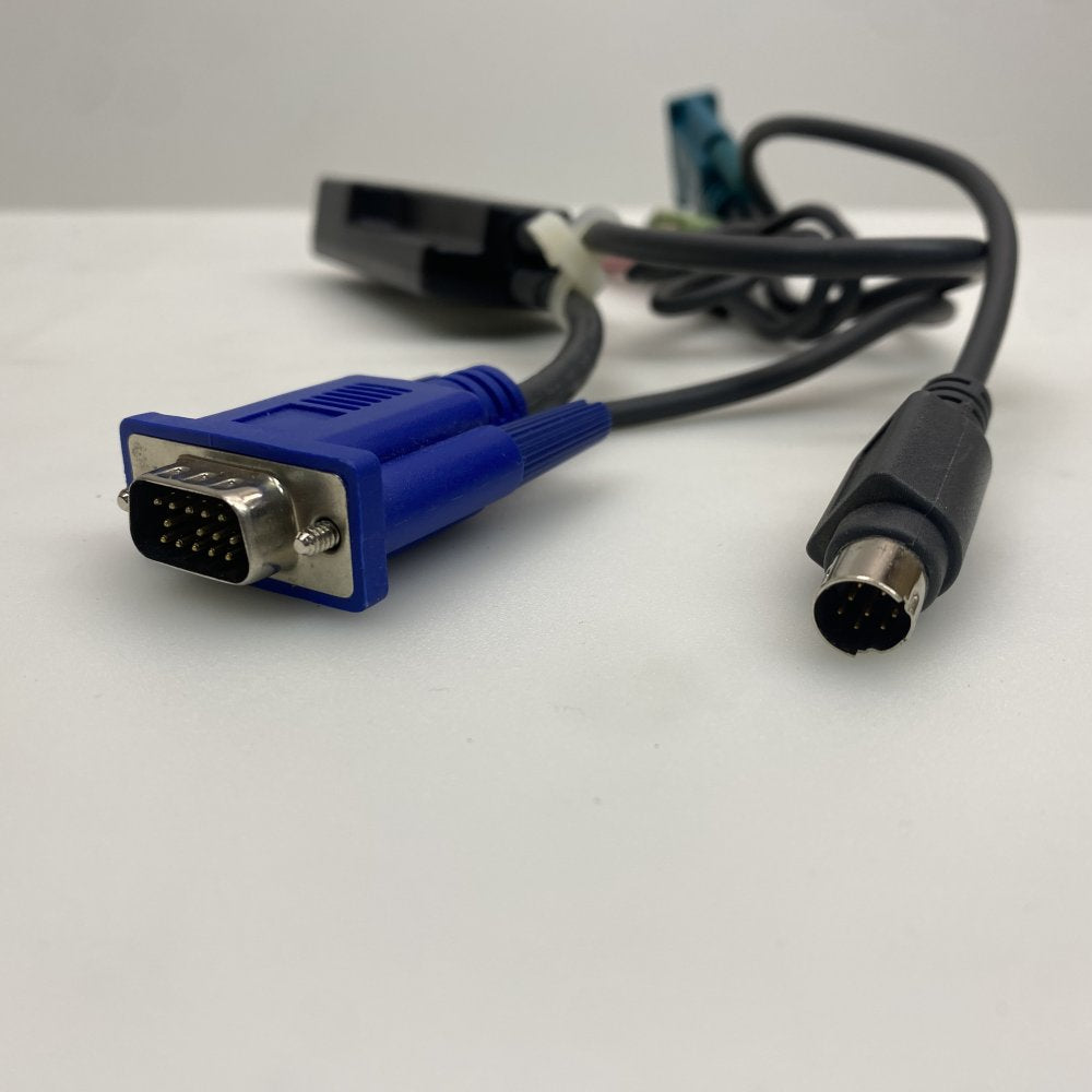 Black Box KV1727A VGA PS2 RJ45 KVM Extender Universal Audio Black