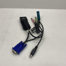 Black Box KV1727A VGA PS2 RJ45 KVM Extender Universal Audio Black