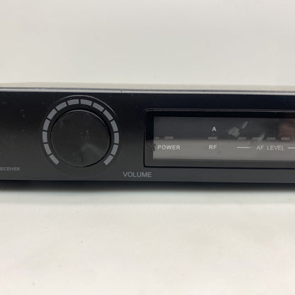 WAudio TPT-202 Dual UHF Wireless Mic System 100m Dynamic Black