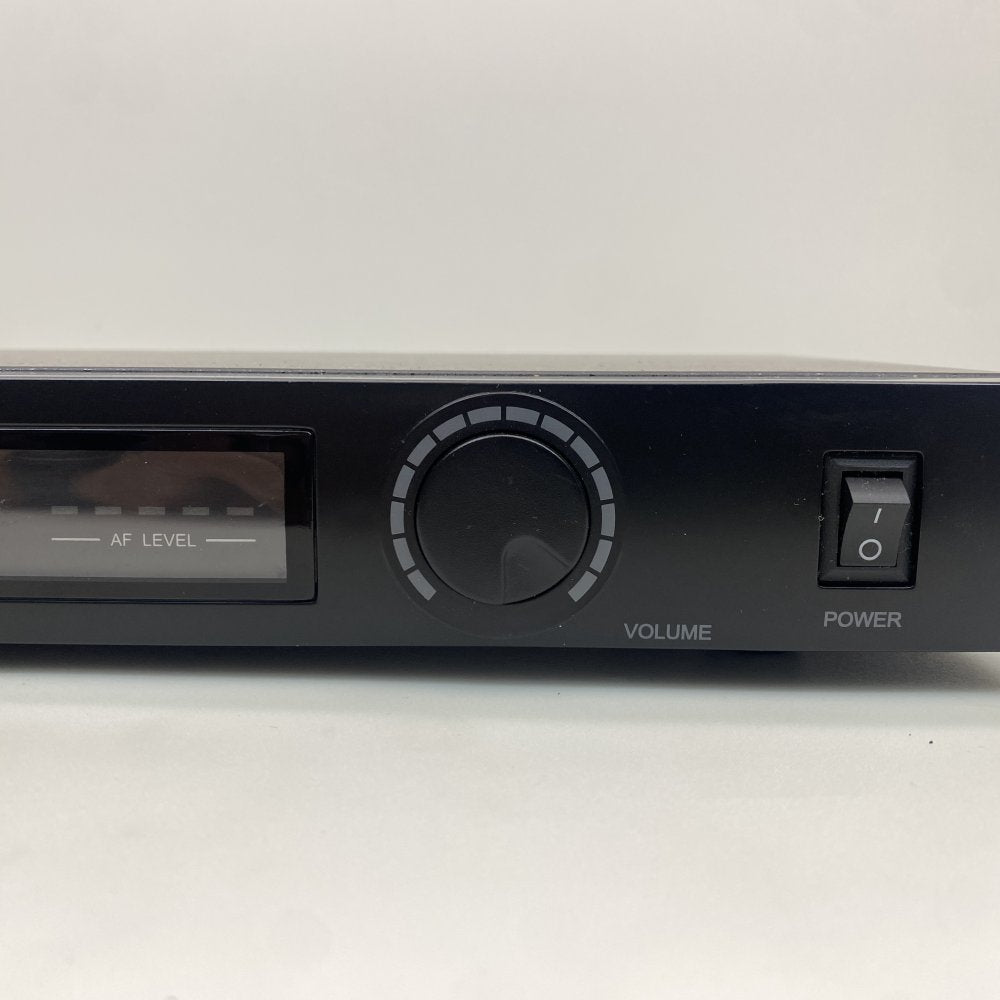 WAudio TPT-202 Dual UHF Wireless Mic System 100m Dynamic Black