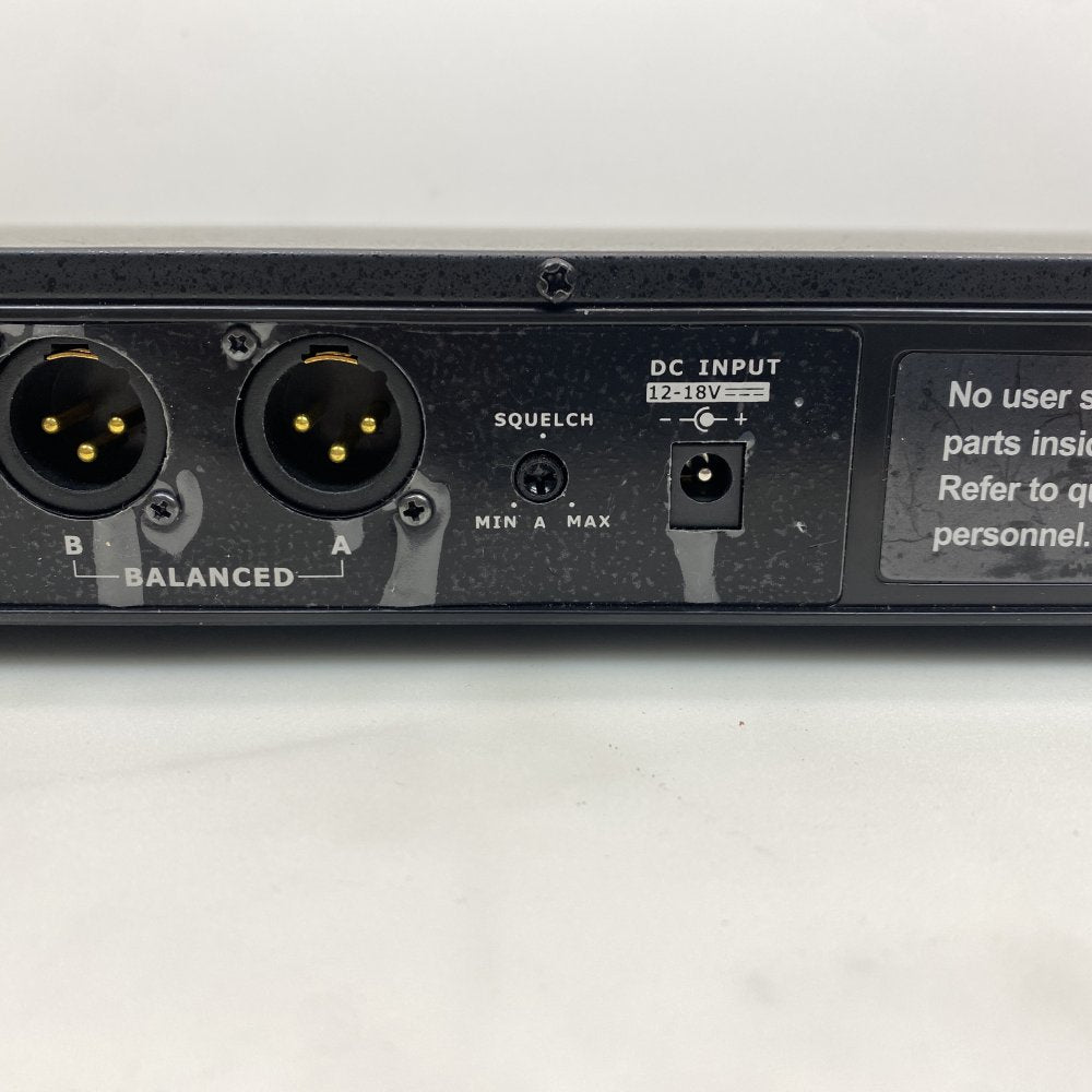 WAudio TPT-202 Dual UHF Wireless Mic System 100m Dynamic Black