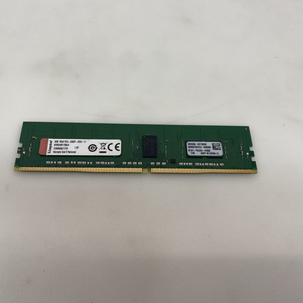 Kingston KVR24R17S8 4GB DDR4 2400MHz RDIMM ECC Memory 8-Pack Upgrade