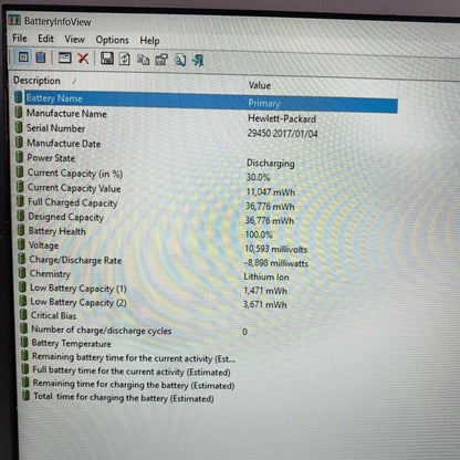 HP EliteBook 820 G3 i5-6300U 8GB 512GB SSD Win11 Pro Business Laptop