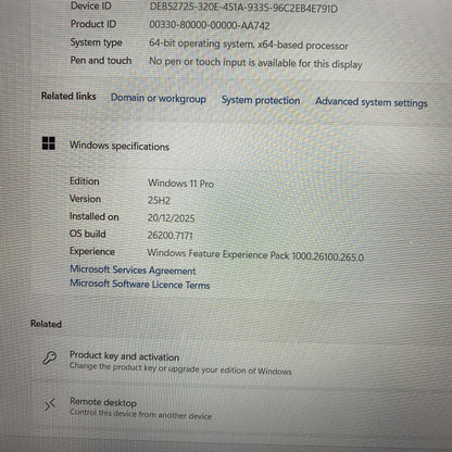 HP EliteBook 820 G3 i5-6300U 16GB 512GB SSD Win11 Pro 12.5in Laptop