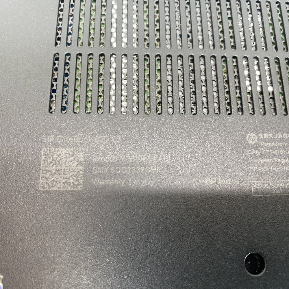 HP EliteBook 820 G3 i5-6300U 16GB 512GB SSD Win11 Pro 12.5in Laptop