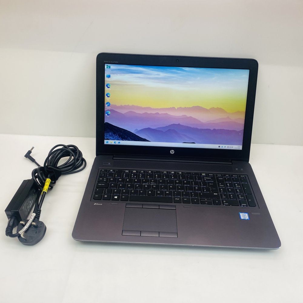 HP ZBook 15 G3 i7 16GB 512GB SSD Quadro M2000M Win 11 Pro 15.6 LED
