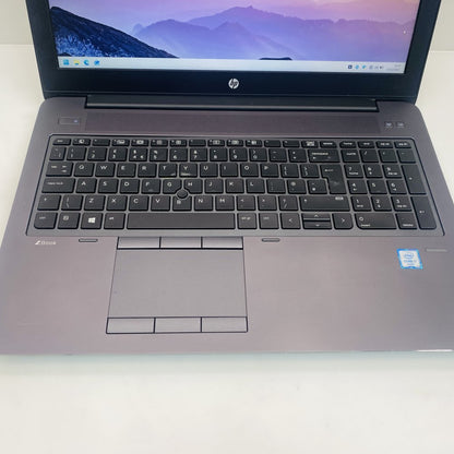 HP ZBook 15 G3 i7 16GB 512GB SSD Quadro M2000M Win 11 Pro 15.6 LED