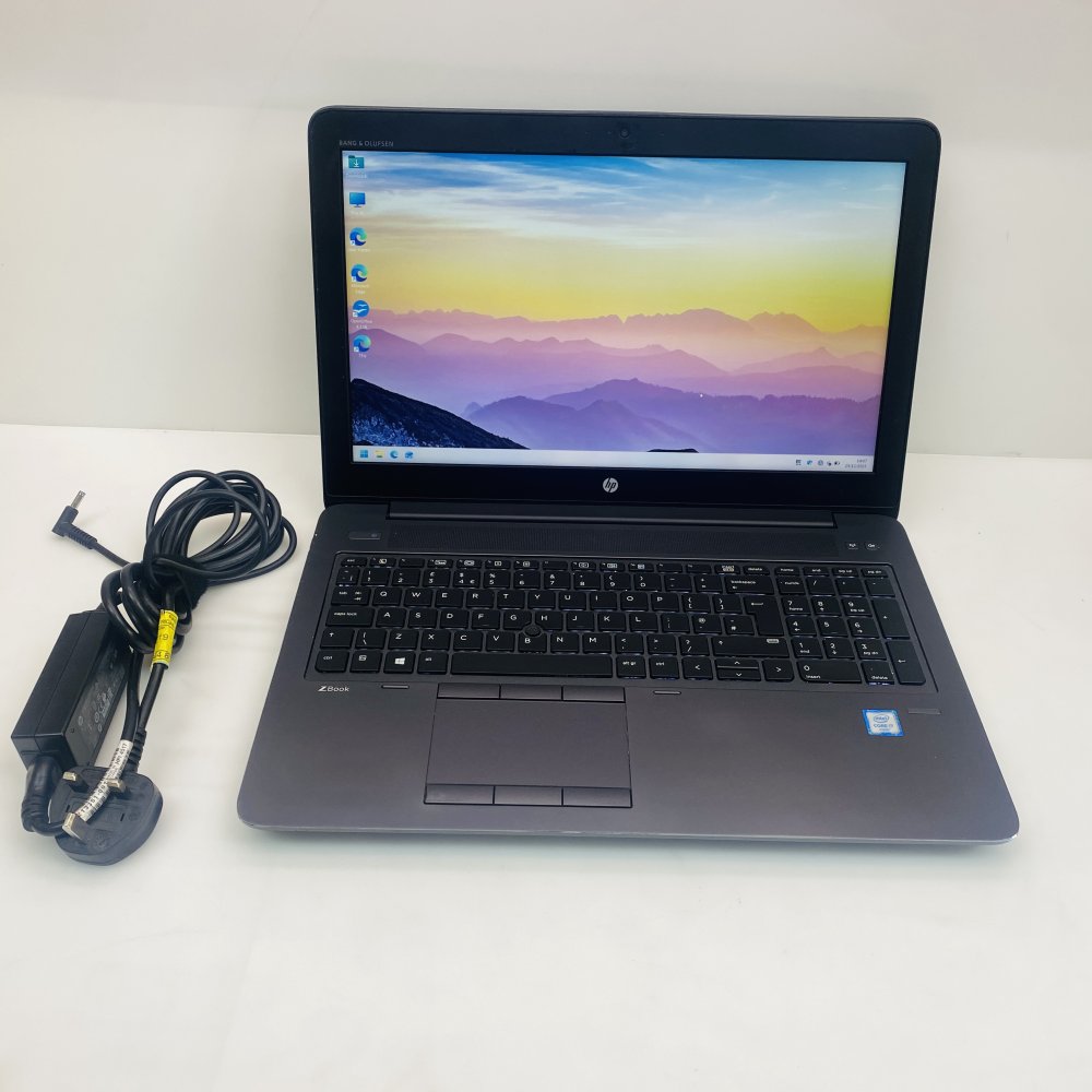 HP ZBook 15 G3 i7 16GB RAM 512GB SSD 1080p Mobile Workstation Win11 Pro Grade-B