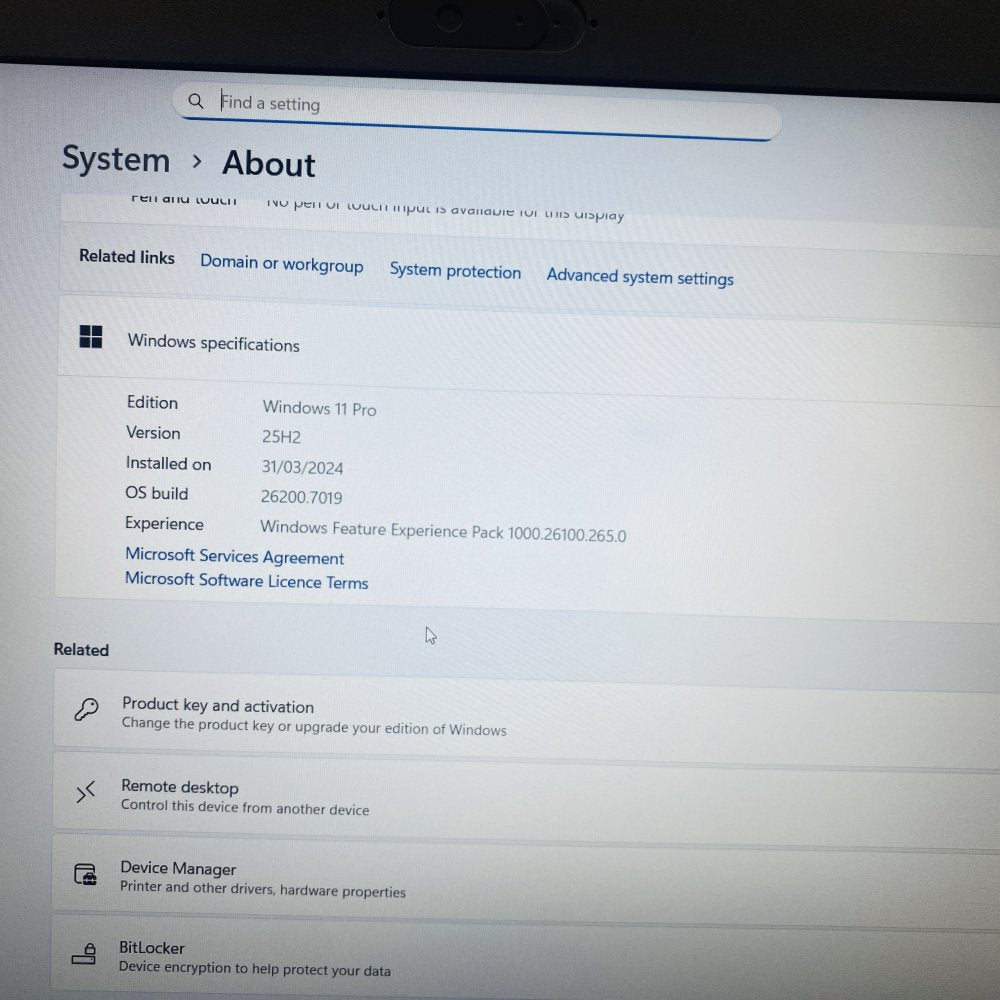 HP ProBook 650 G4 i5-7300U 8GB 512GB SSD 15.6 FHD Win 11 Pro Laptop (Grade B)