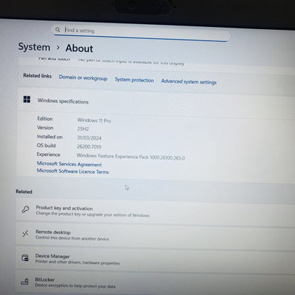 HP ProBook 650 G4 i5-7300U 8GB 512GB SSD 15.6 FHD Win 11 Pro Laptop (Grade B)