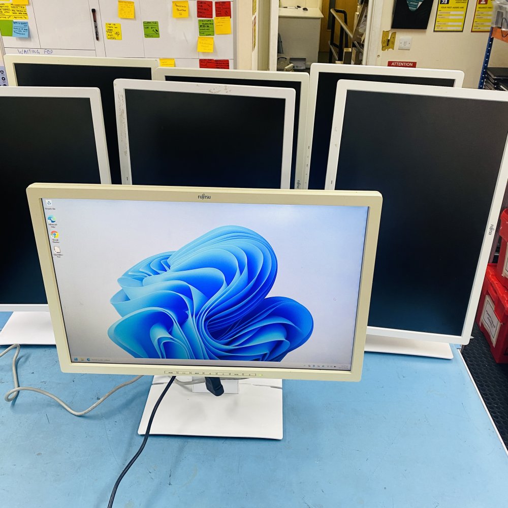 Fujitsu Bundle B24W-7 B24W-6 B22W-7 1920x1200 LED Monitors Ergonomic