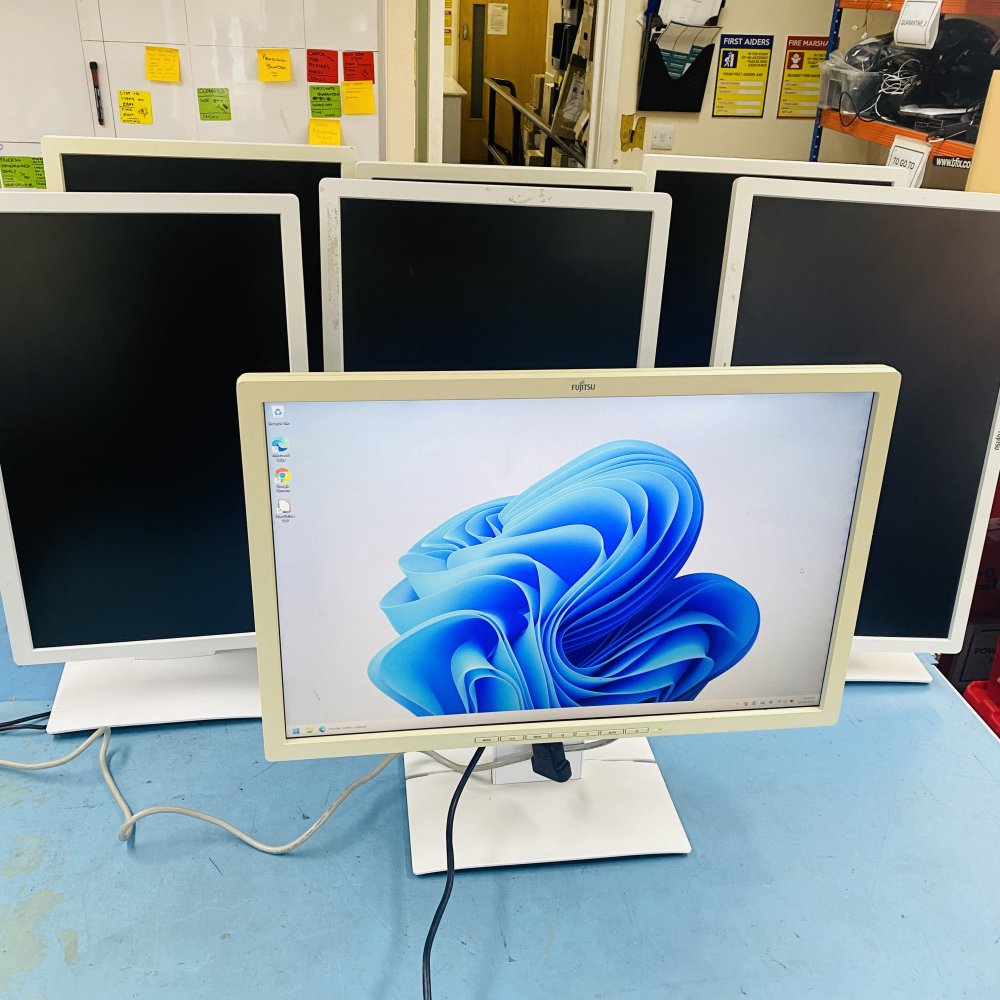 Fujitsu Bundle B24W-7 B24W-6 B22W-7 1920x1200 LED Monitors Ergonomic