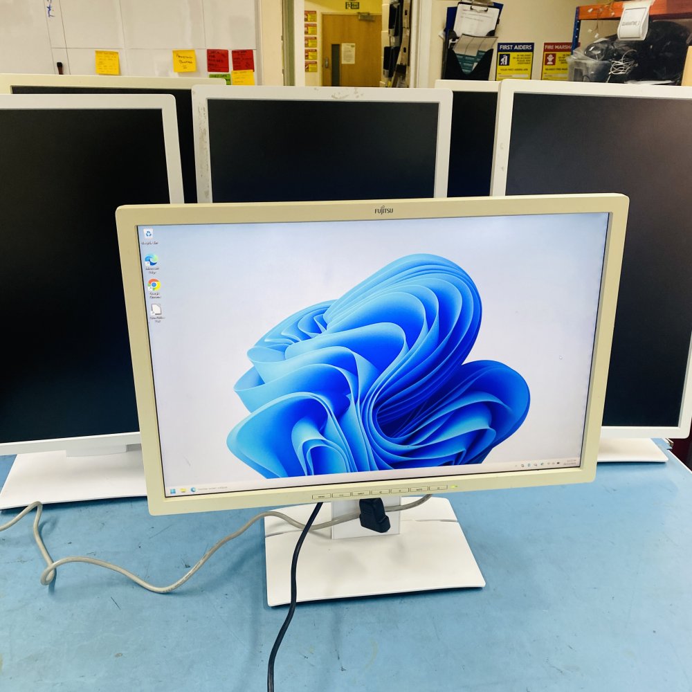 Fujitsu Bundle B24W-7 B24W-6 B22W-7 1920x1200 LED Monitors Ergonomic