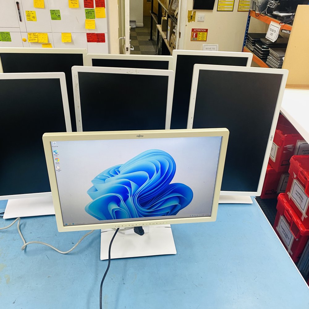 Fujitsu Bundle B24W-7 B24W-6 B22W-7 1920x1200 LED Monitors Ergonomic