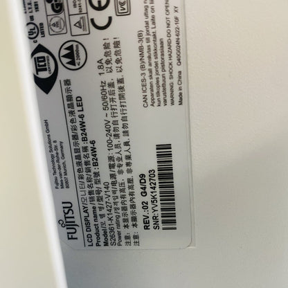 Fujitsu Bundle B24W-7 B24W-6 B22W-7 1920x1200 LED Monitors Ergonomic