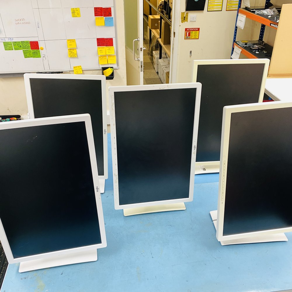Fujitsu Bundle B24W-7 B24W-6 B22W-7 1920x1200 LED Monitors Ergonomic
