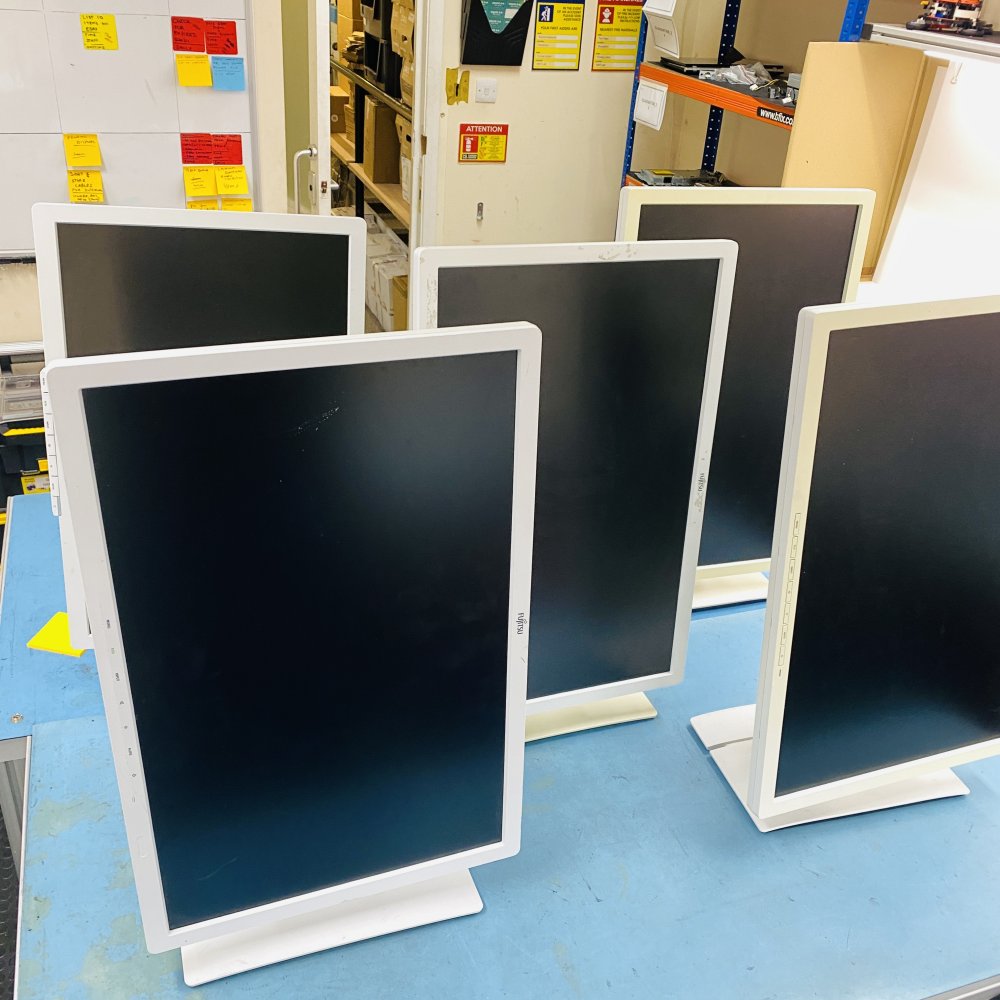 Fujitsu Bundle B24W-7 B24W-6 B22W-7 1920x1200 LED Monitors Ergonomic