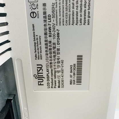 Fujitsu Bundle B24W-7 B24W-6 B22W-7 1920x1200 LED Monitors Ergonomic